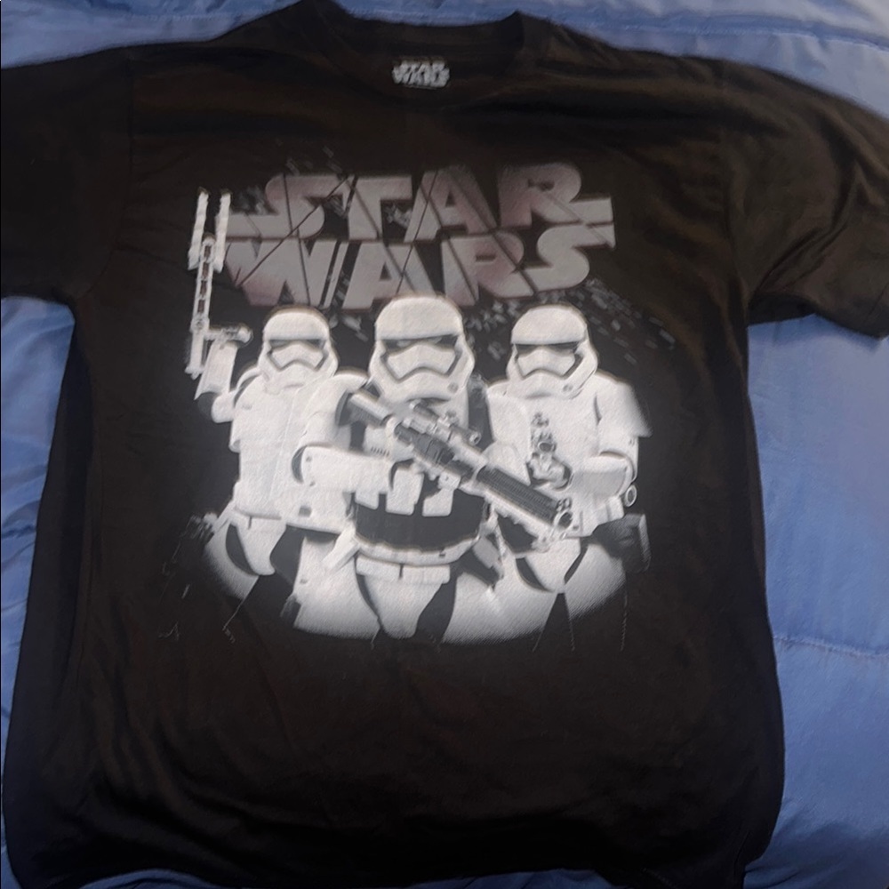 Star Wars Black and White Stormtrooper Short Sleeve Tee